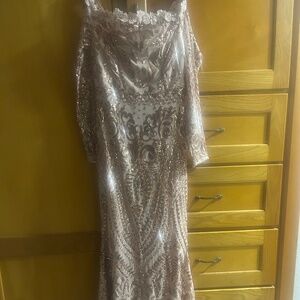 Rose Gold Sequin dress
